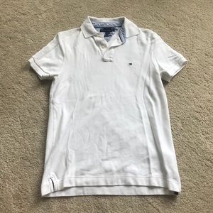 Tommy Hilfiger Men’s Slim Fit White Polo Shirt